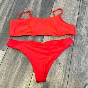 Women’s red bikini. Size XL. New, never worn.